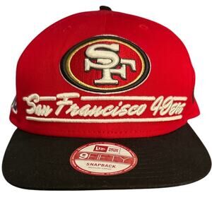 NFL New Era 59Fifty San Francisco 49ers Snapback Cap Hat - National League Logo